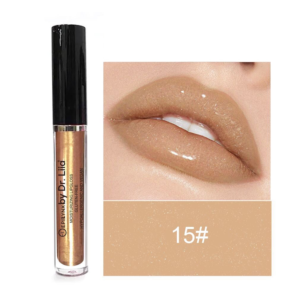 Gluten-Free Lip Gloss – Nut-Free, Vegan, Hydrating High-Shine Formula