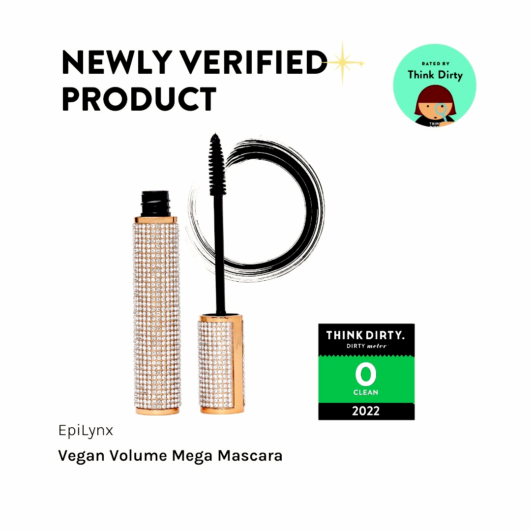 Gluten-Free Mascara, Black & Blue – Nut-Free, Vegan Mega Volume for Sensitive Eyes
