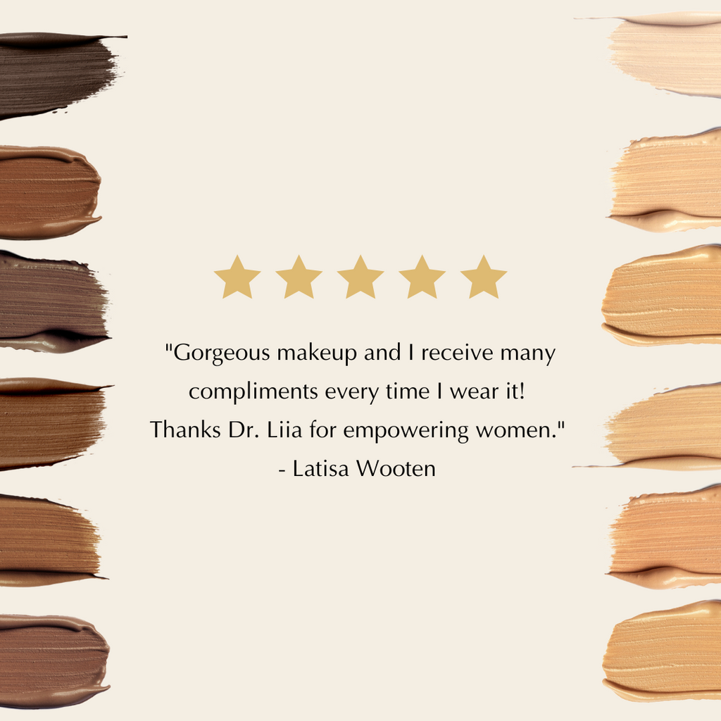 Gluten-Free Full-Coverage Foundation SPF 15 – Nut-Free, Vegan & Hydrating Dewy Finish