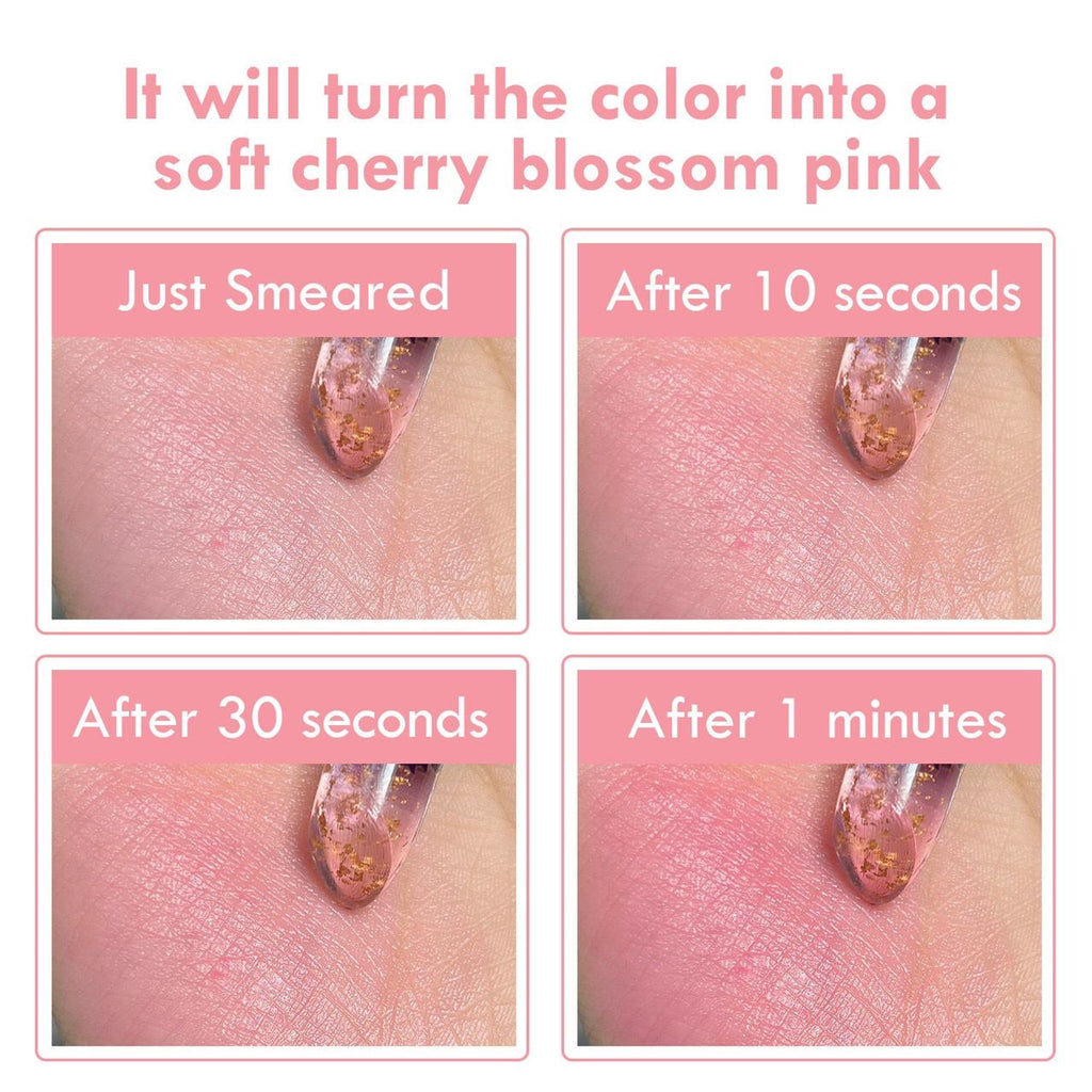 Gluten-Free Color-Changing Flower Lip Gloss – Nut-Free, Vegan & Hydrating