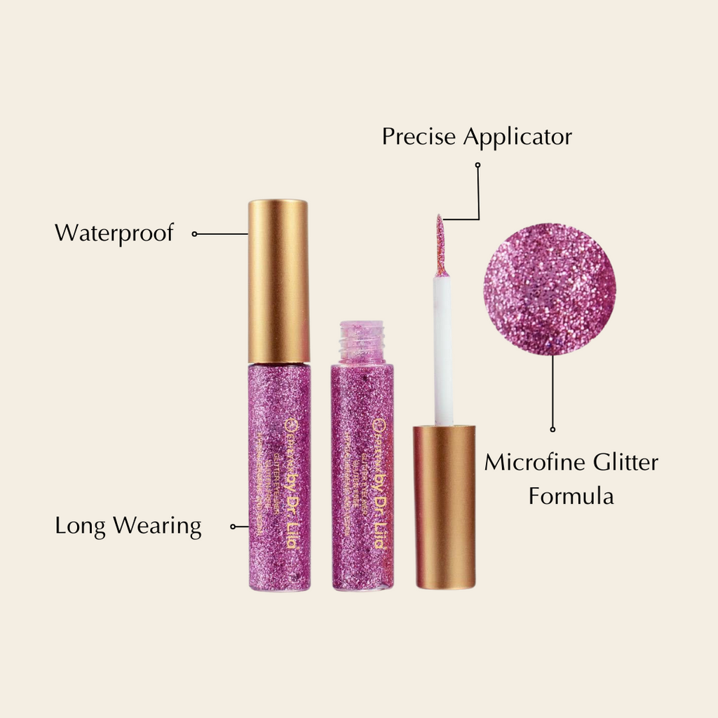 Gluten-Free Glitter Eyeliner – Nut-Free, Vegan & Long-Wearing Shimmer