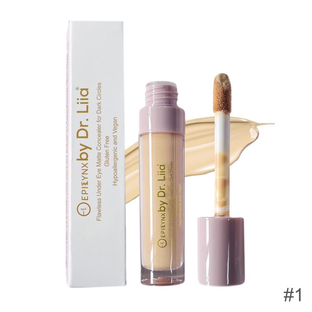 Gluten-Free Matte Concealer – Nut-Free, Vegan, Full Coverage & Long-Wearing