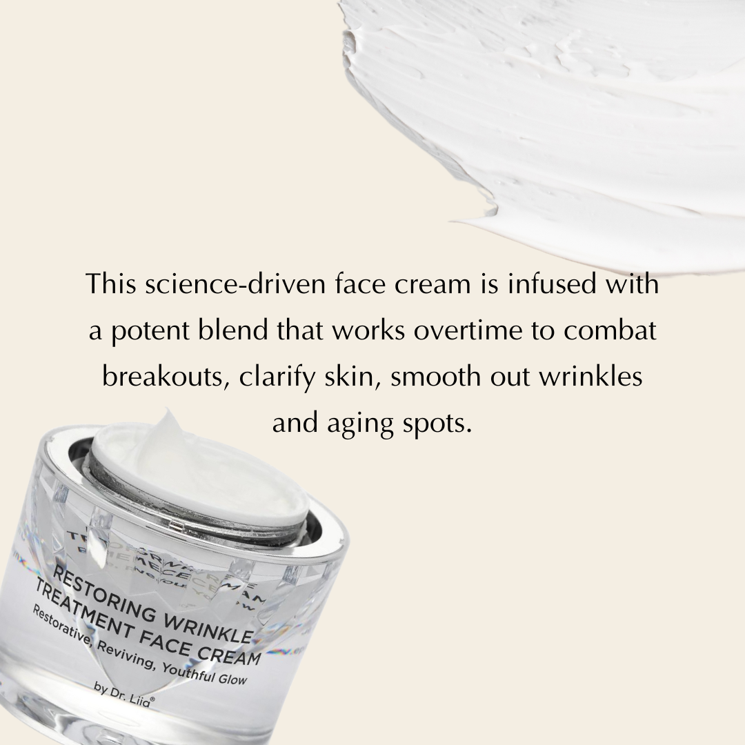 Gluten-Free Wrinkle Treatment Face Cream – Nut-Free, Vegan & Hypoallergenic