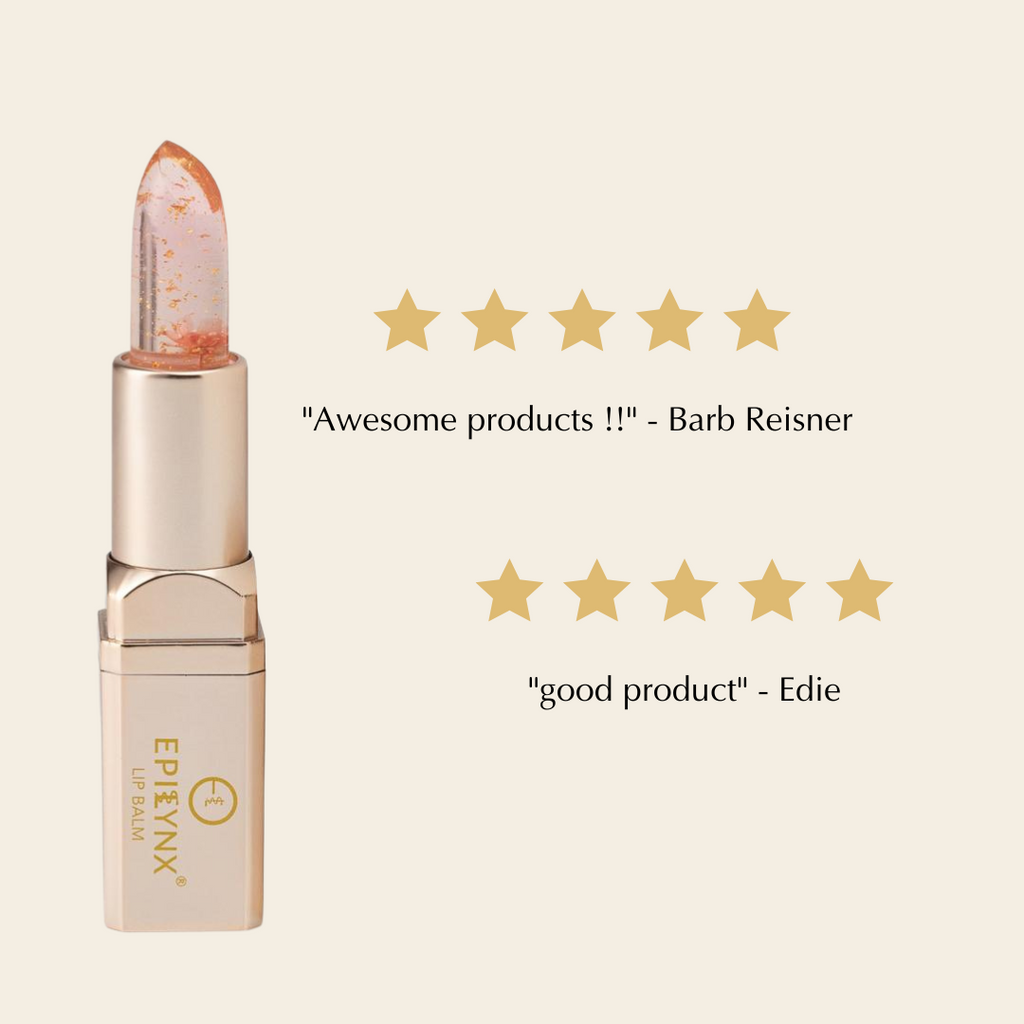 Gluten-Free Color-Changing Flower Lip Gloss – Nut-Free, Vegan & Hydrating