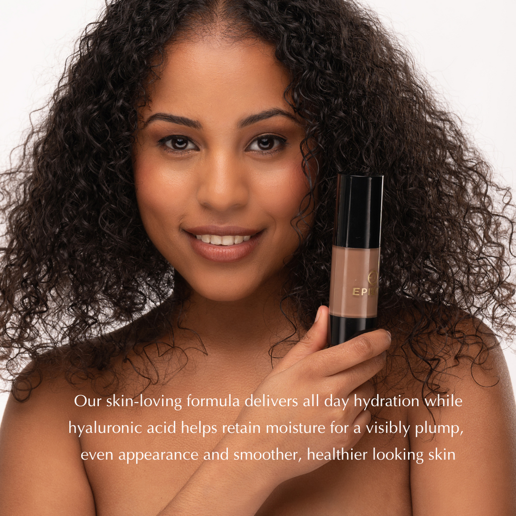 Gluten-Free Full-Coverage Foundation SPF 15 – Nut-Free, Vegan & Hydrating Dewy Finish