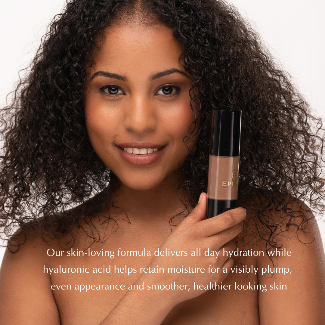 Gluten-Free Full-Coverage Foundation SPF 15 – Nut-Free, Vegan & Hydrating Dewy Finish