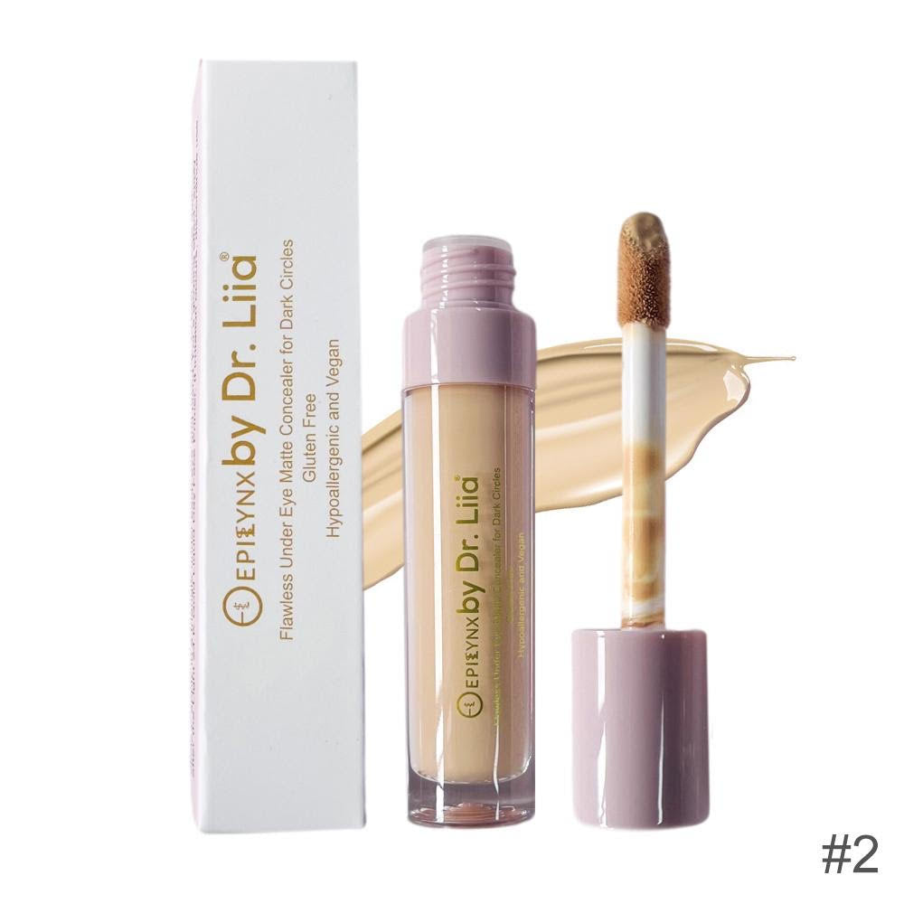 Gluten-Free Matte Concealer – Nut-Free, Vegan, Full Coverage & Long-Wearing