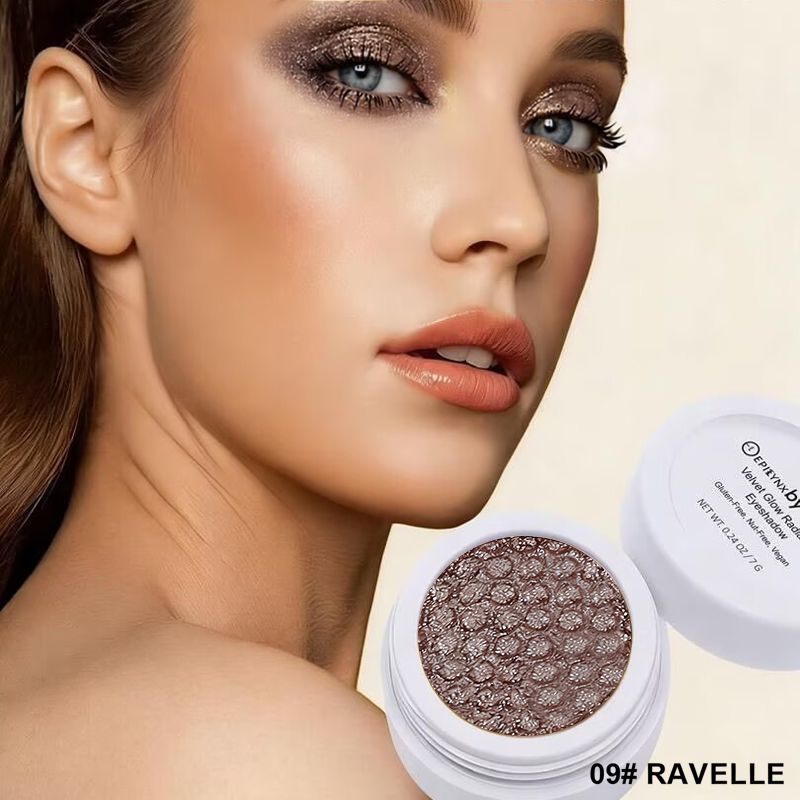 Gluten-Free Eyeshadow – Nut-Free, Vegan & Egg-Free Creamy Radiance in 20 Shades