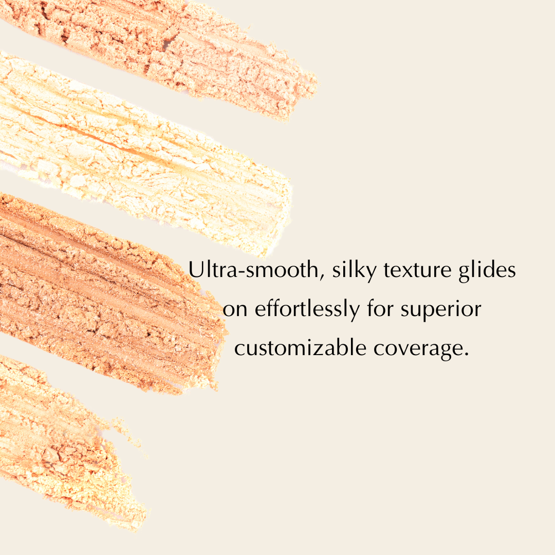 Gluten-Free Powder Foundation – Nut-Free, Vegan Luminous Matte Finish