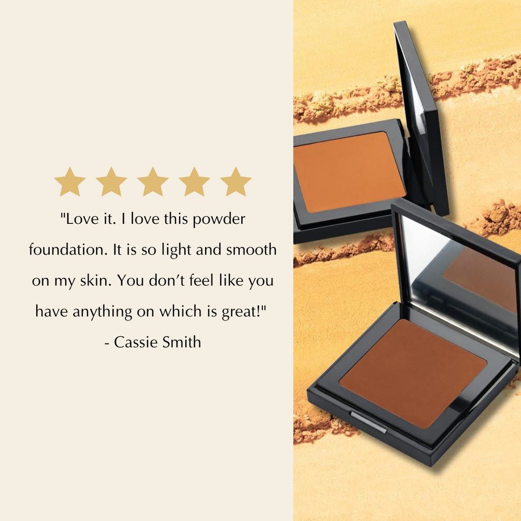 Gluten-Free Powder Foundation – Nut-Free, Vegan Luminous Matte Finish