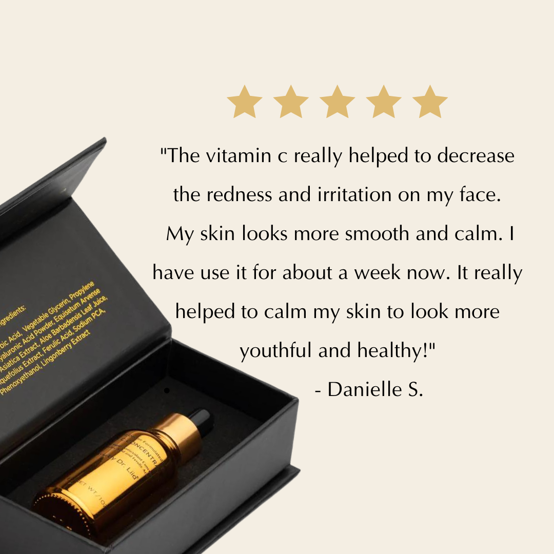 Gluten-Free Vitamin C Serum for Sensitive & Dry Skin – Nut-Free, Vegan & Brightening
