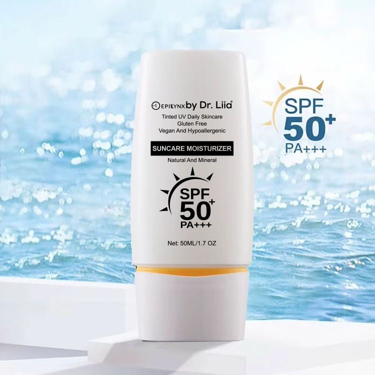 Gluten-Free Mineral SPF 50 Moisturizer – Nut-Free, Vegan & Hydrating for Sensitive Skin