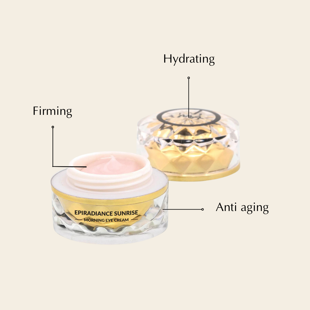 Sunrise Gluten-Free Eye Cream – Nut-Free, Vegan Nourishing & Firming for Sensitive Skin