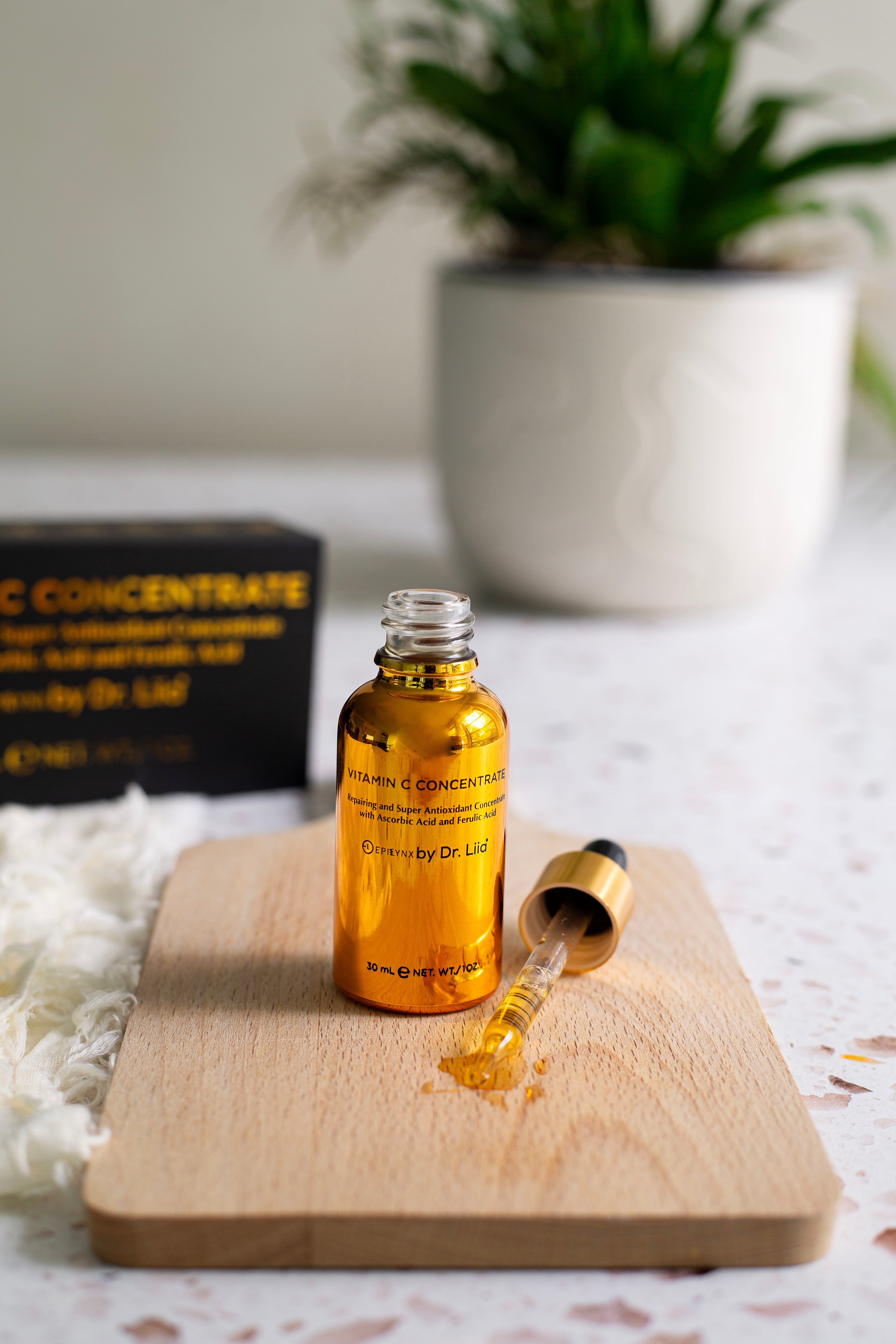 Gluten-Free Vitamin C Serum for Sensitive & Dry Skin – Nut-Free, Vegan & Brightening