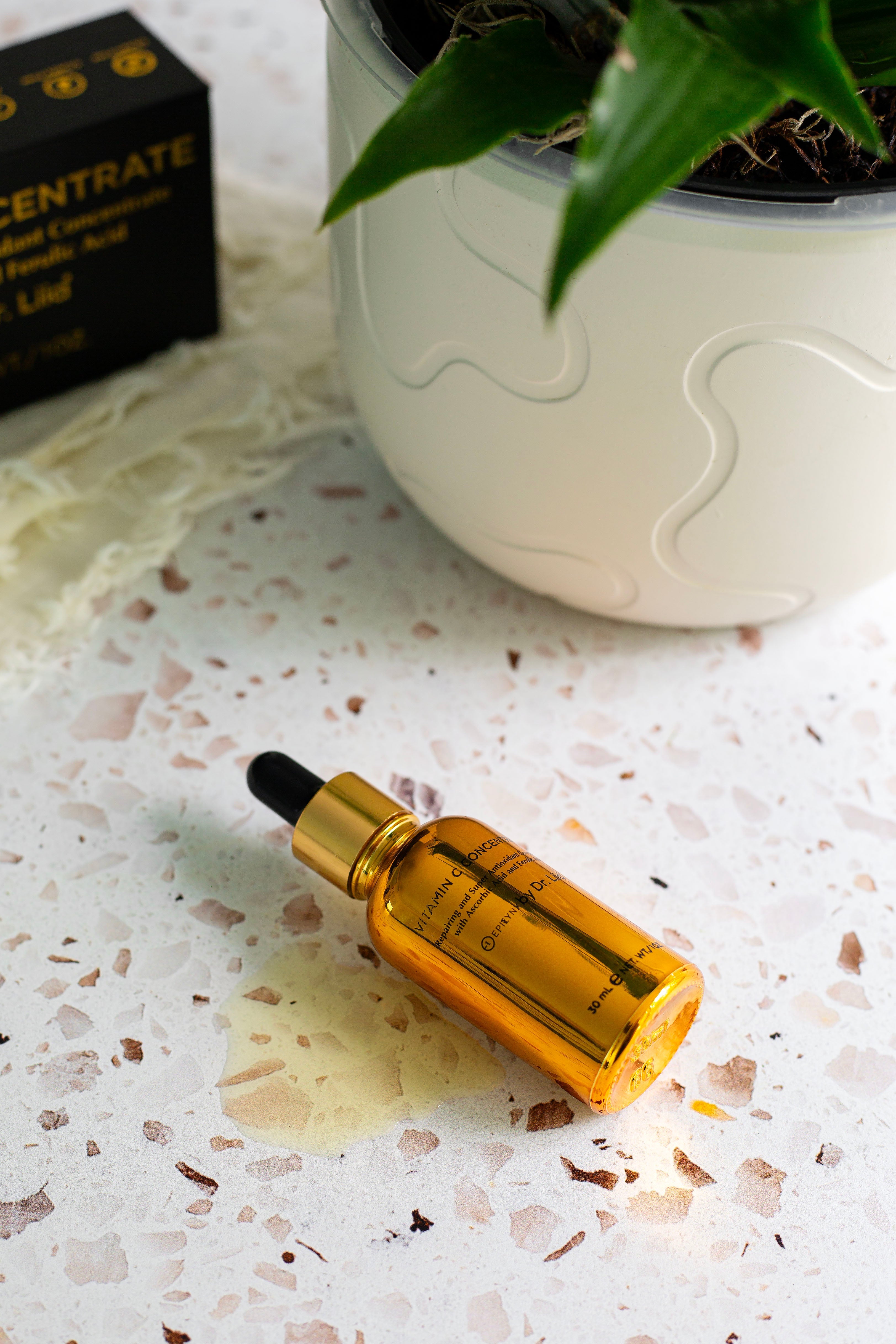 Gluten-Free Vitamin C Serum for Sensitive & Dry Skin – Nut-Free, Vegan & Brightening