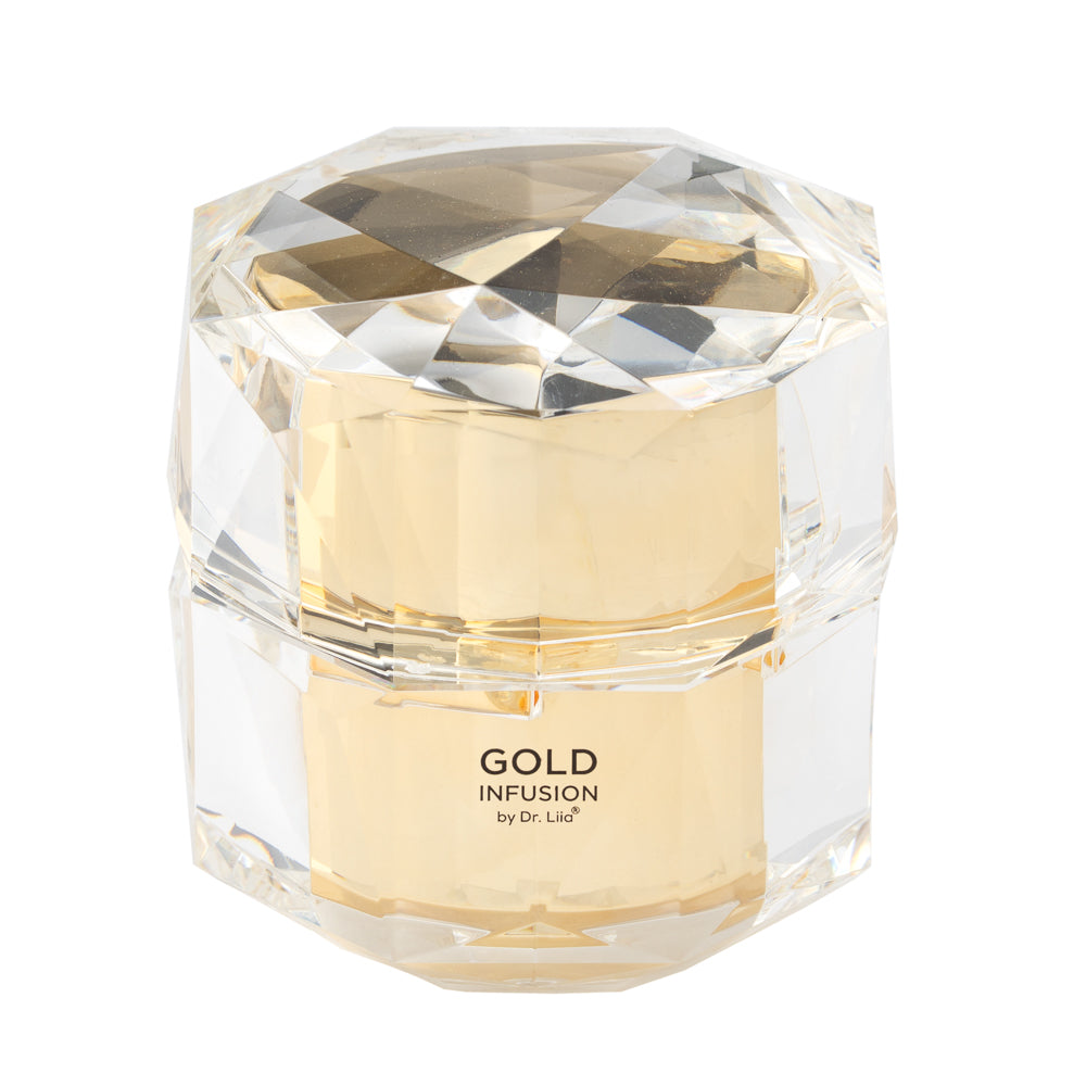 Gluten-Free Gold Infusion Face Cream – Nut-Free, Vegan, Brightening & Firming