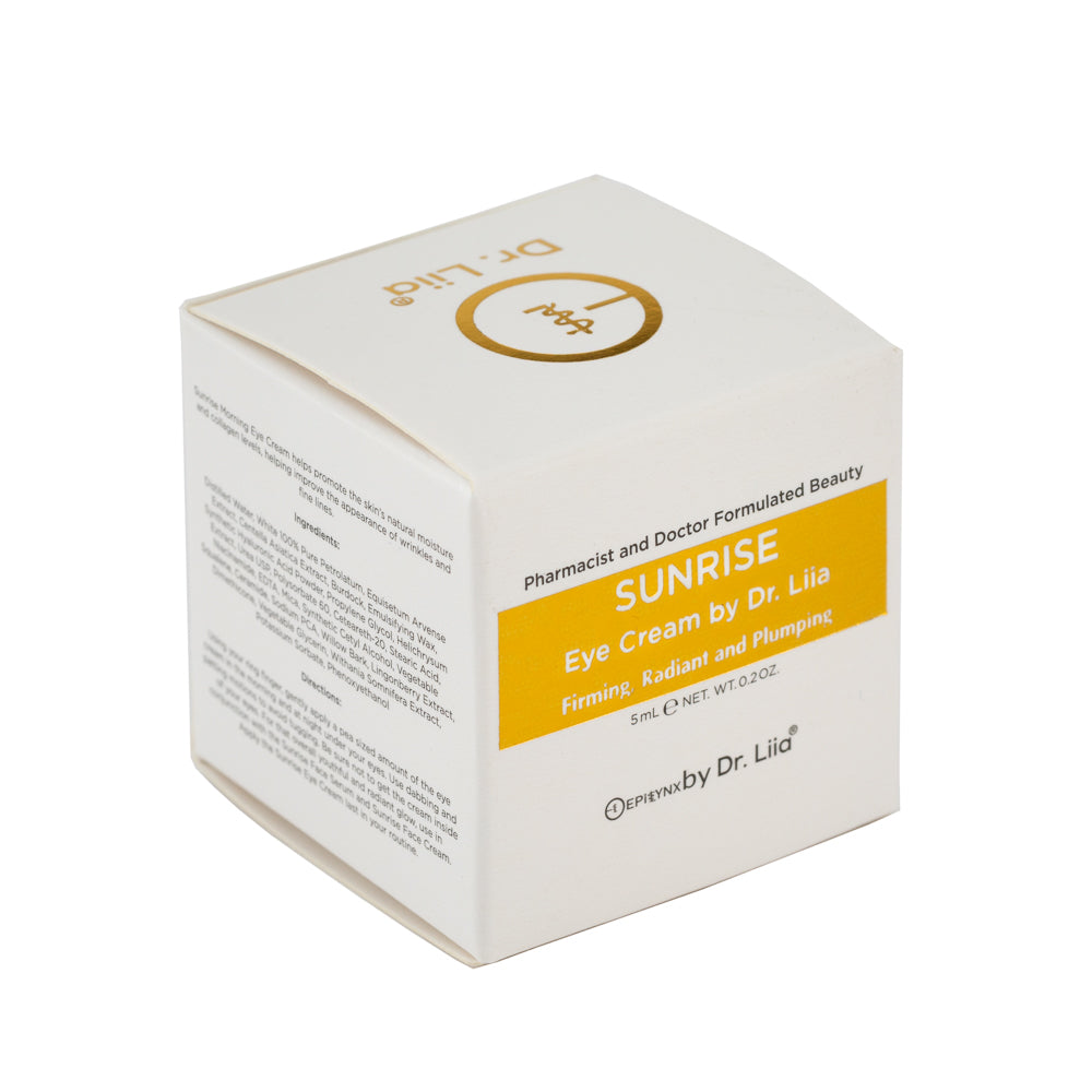Sunrise Gluten-Free Eye Cream – Nut-Free, Vegan Nourishing & Firming for Sensitive Skin