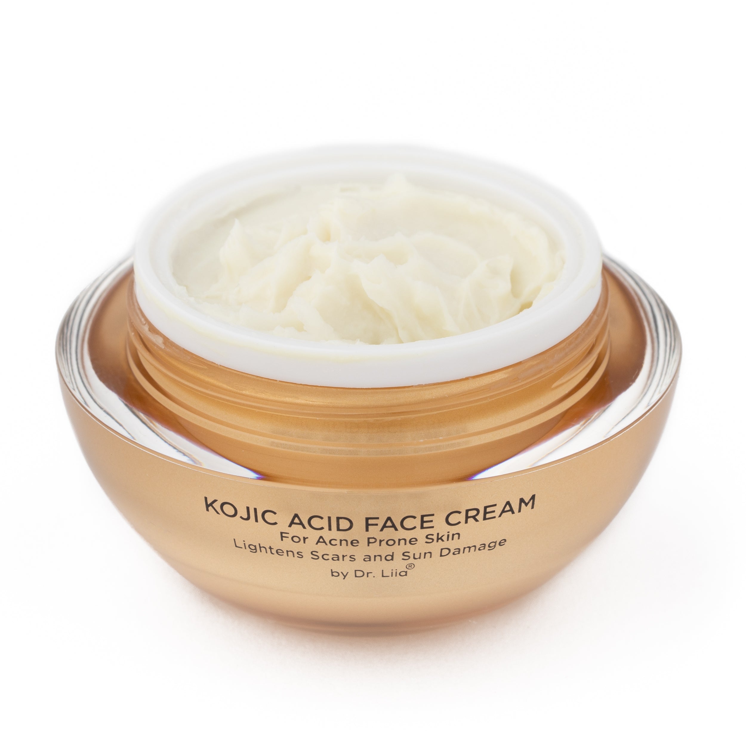 Gluten-Free Kojic Acid Face Cream – Nut-Free, Vegan Brightening for Acne-Prone Skin