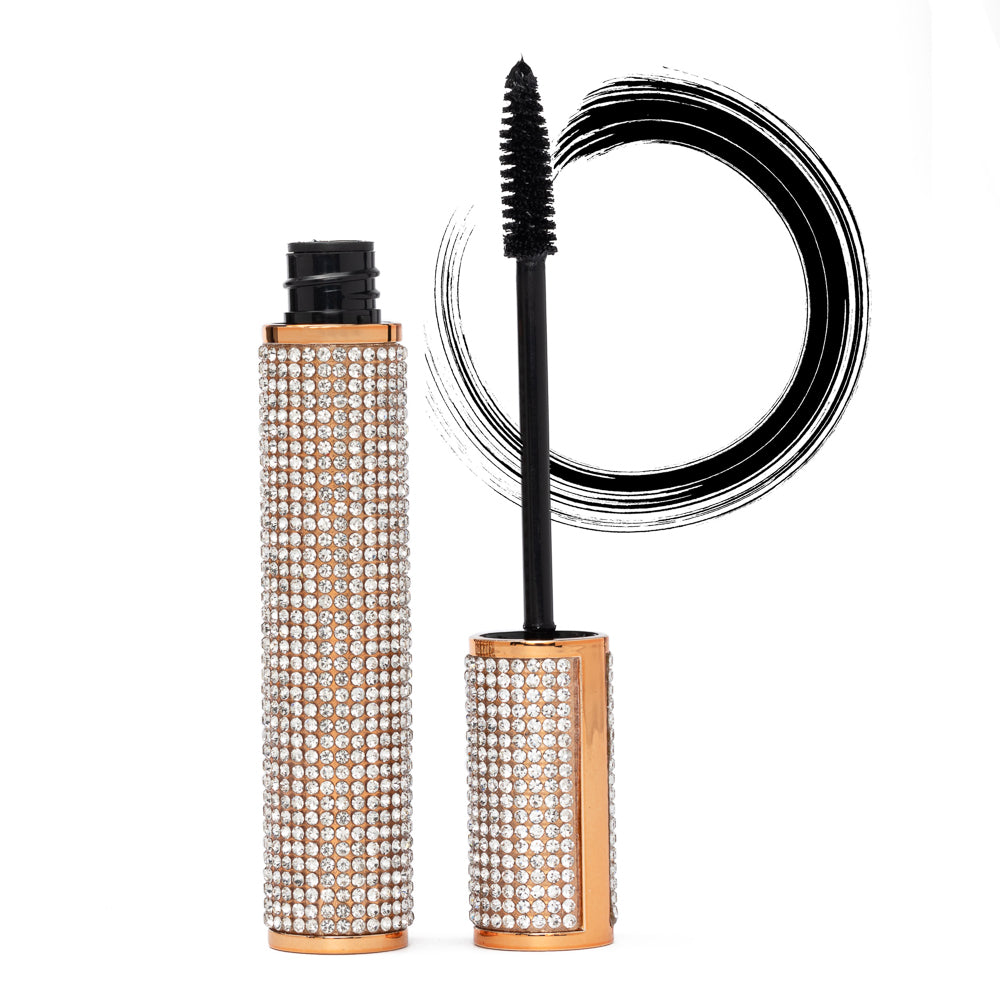 Gluten-Free Mascara, Black & Blue – Nut-Free, Vegan Mega Volume for Sensitive Eyes