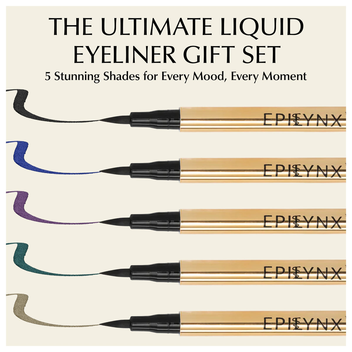 Gluten-Free Waterproof Liquid Eyeliner – Nut-Free, Vegan & Smudge-Proof for Sensitive Eyes