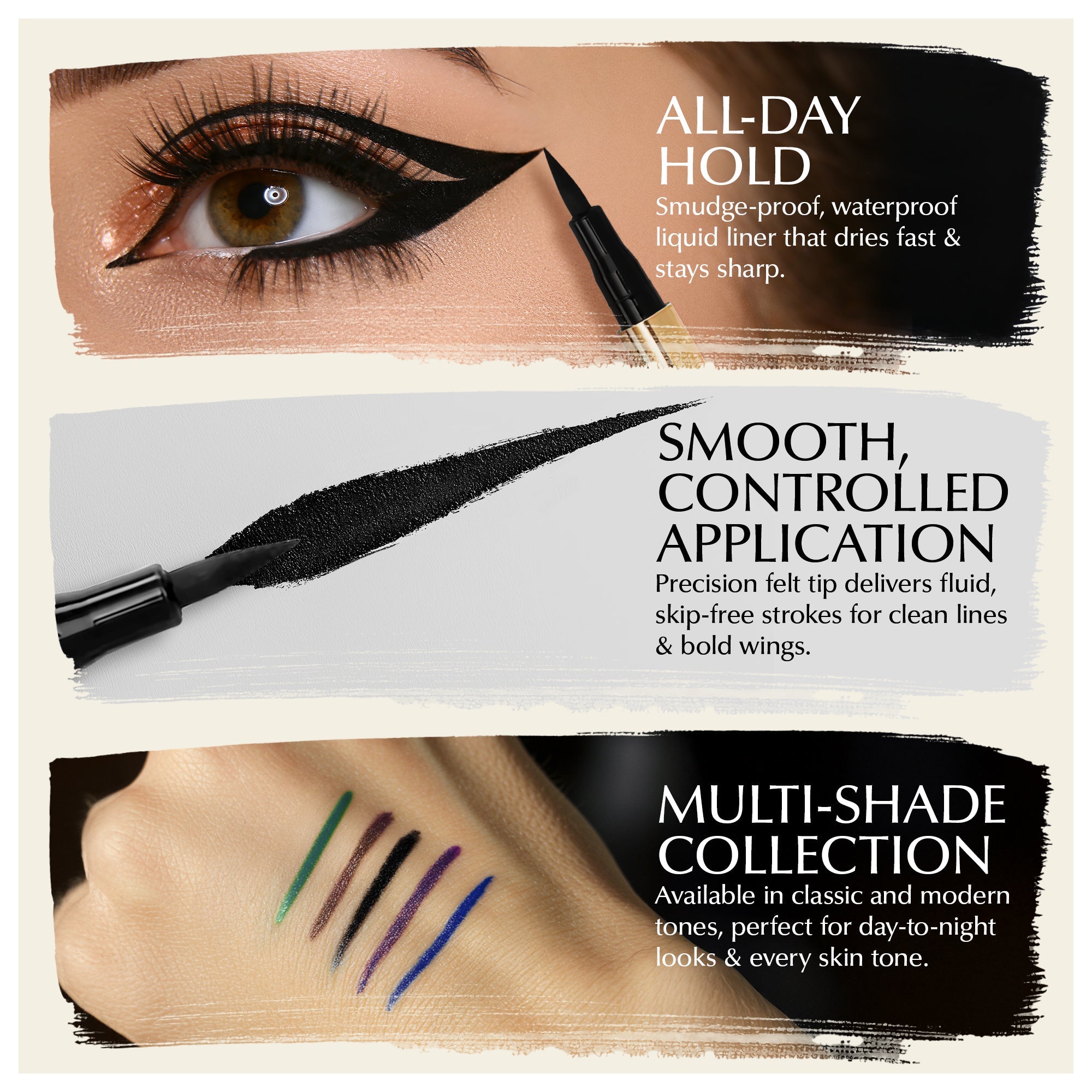 Gluten-Free Waterproof Liquid Eyeliner – Nut-Free, Vegan & Smudge-Proof for Sensitive Eyes