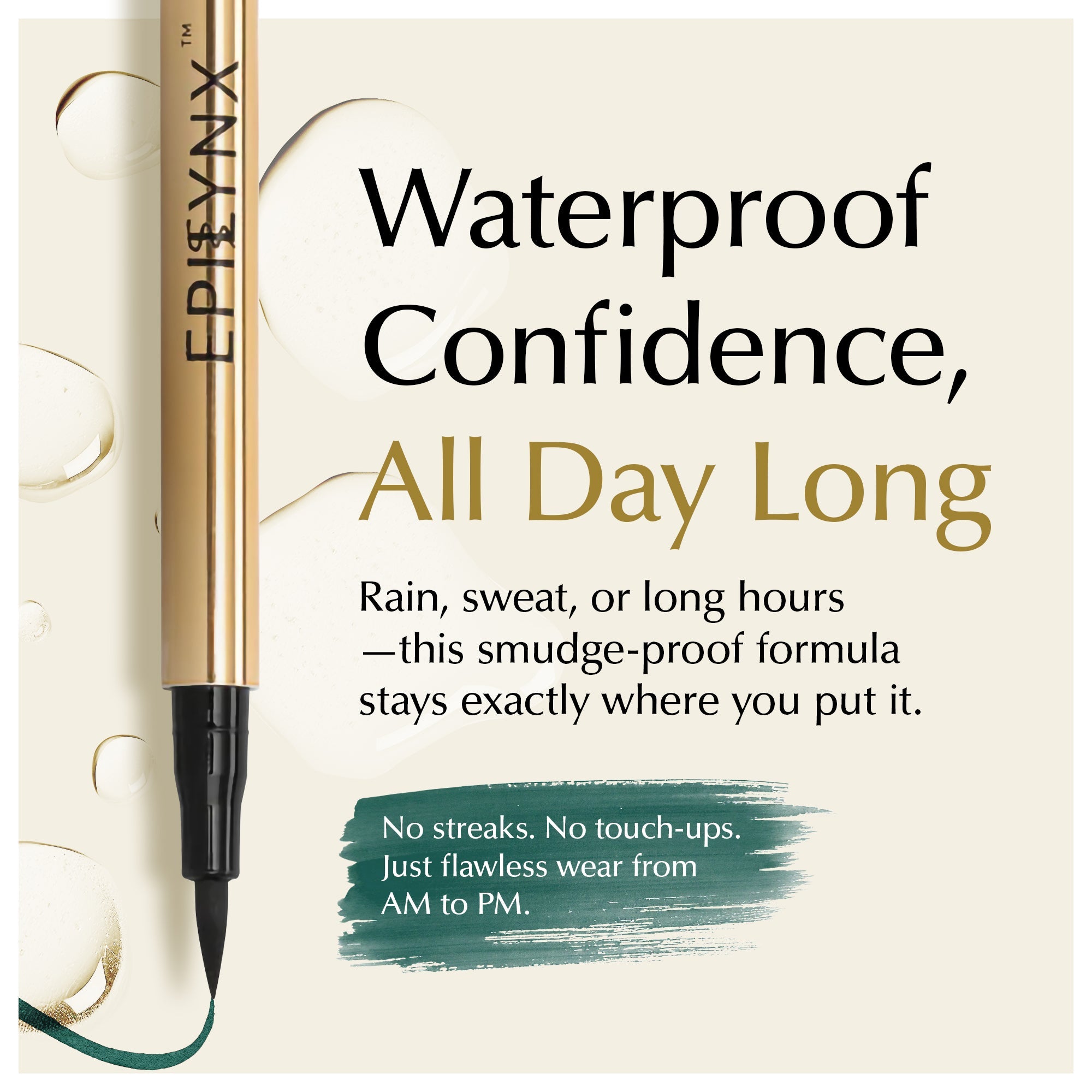 Gluten-Free Waterproof Liquid Eyeliner – Nut-Free, Vegan & Smudge-Proof for Sensitive Eyes
