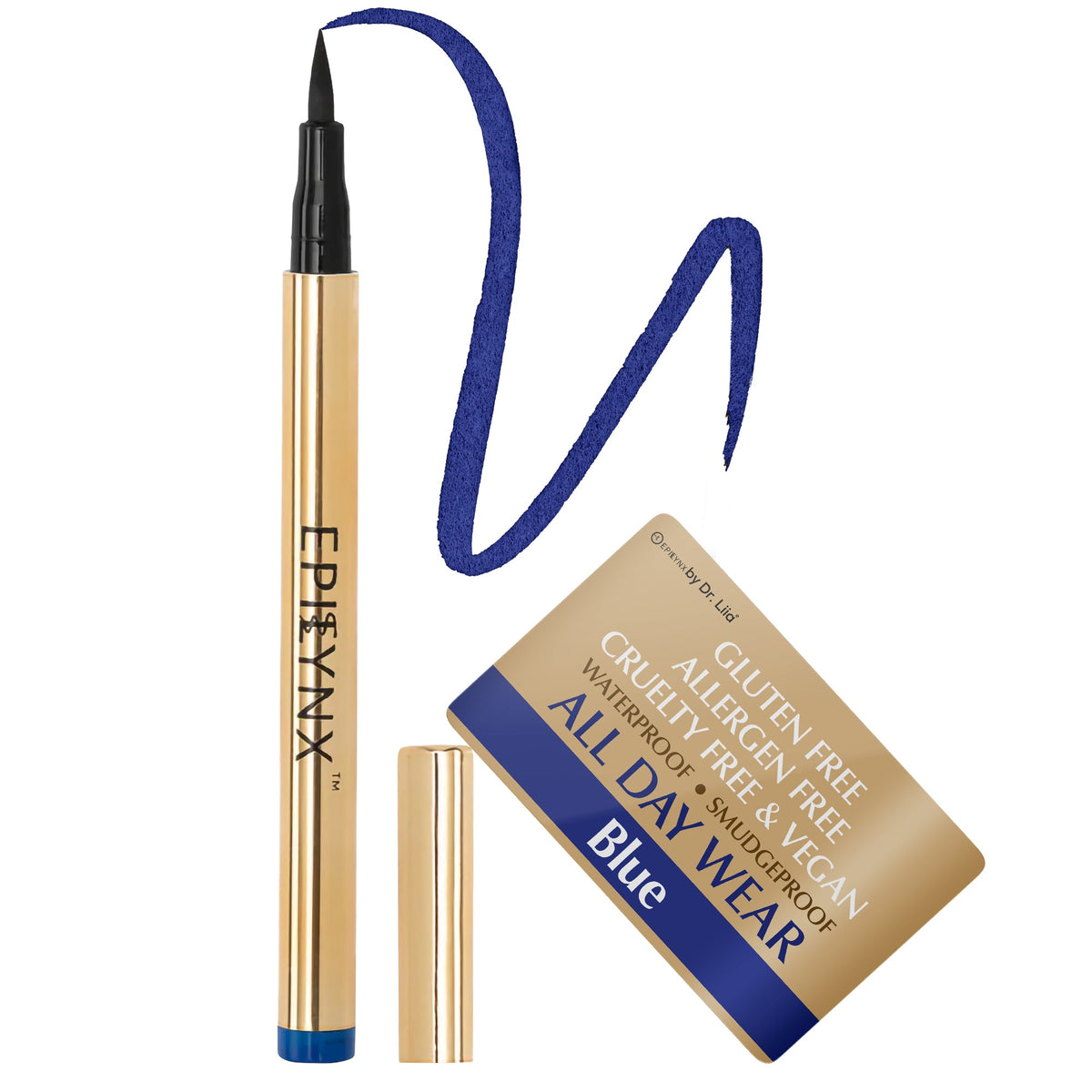 Gluten-Free Waterproof Liquid Eyeliner – Nut-Free, Vegan & Smudge-Proof for Sensitive Eyes