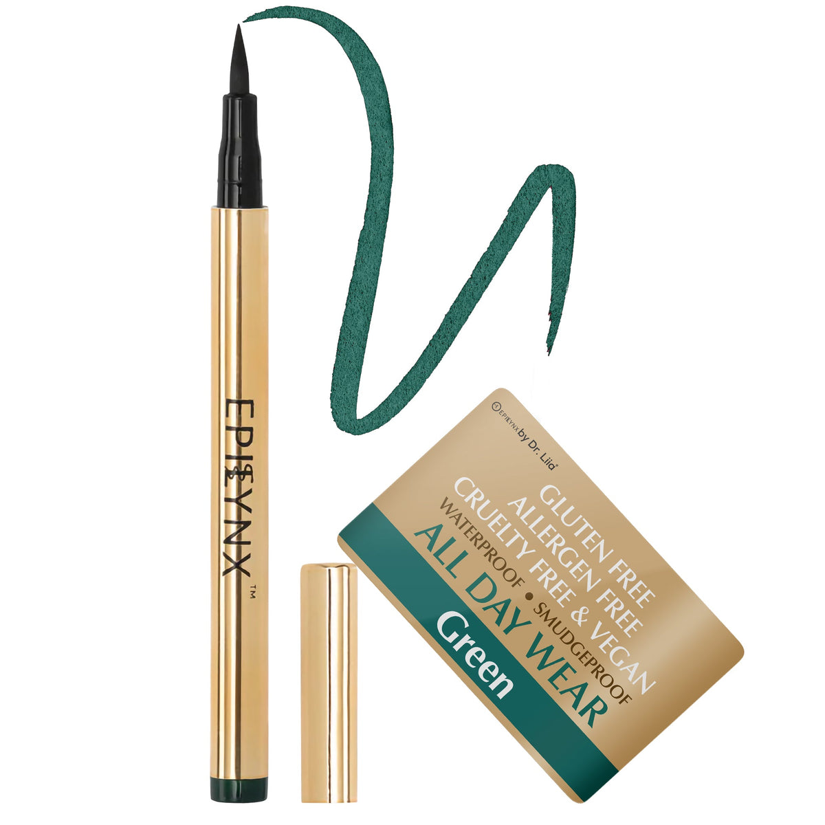 Gluten-Free Waterproof Liquid Eyeliner – Nut-Free, Vegan & Smudge-Proof for Sensitive Eyes