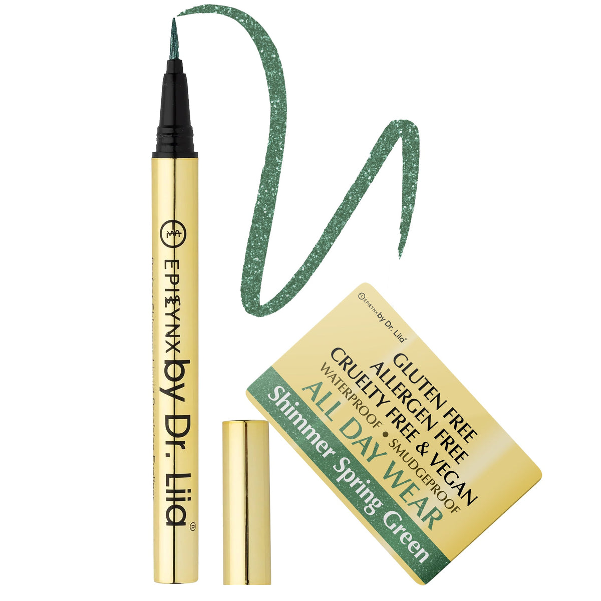 Gluten-Free Waterproof Liquid Eyeliner – Nut-Free, Vegan & Smudge-Proof for Sensitive Eyes