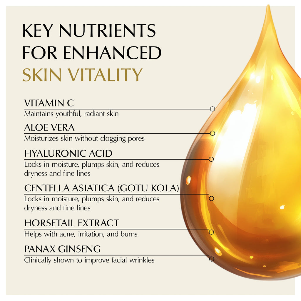 Gluten-Free Vitamin C Serum for Sensitive & Dry Skin – Nut-Free, Vegan & Brightening