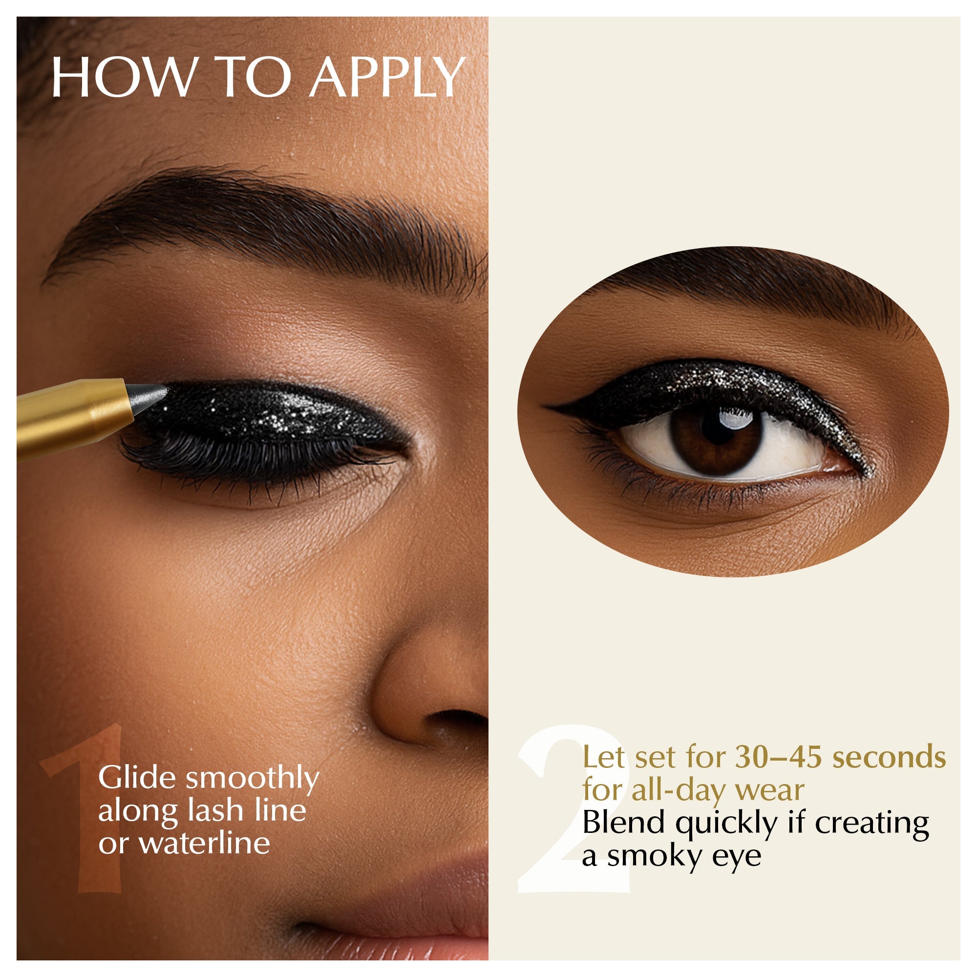 Gluten-Free Kajal Eyeliner Pen – Nut-Free, Vegan & Smudge-Resistant for Sensitive Eyes