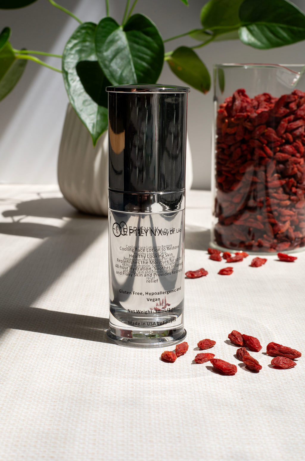 Gluten-Free Face Moisturizer for Sensitive & Dry Skin – Nut-Free, Vegan & Calming