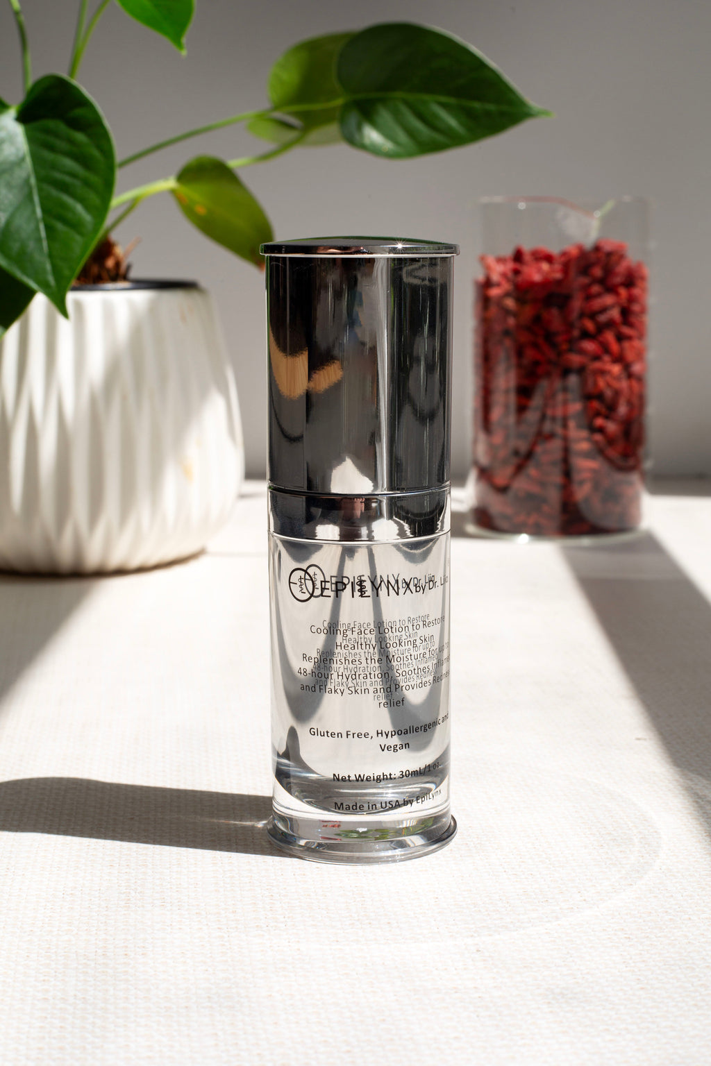 Gluten-Free Face Moisturizer for Sensitive & Dry Skin – Nut-Free, Vegan & Calming