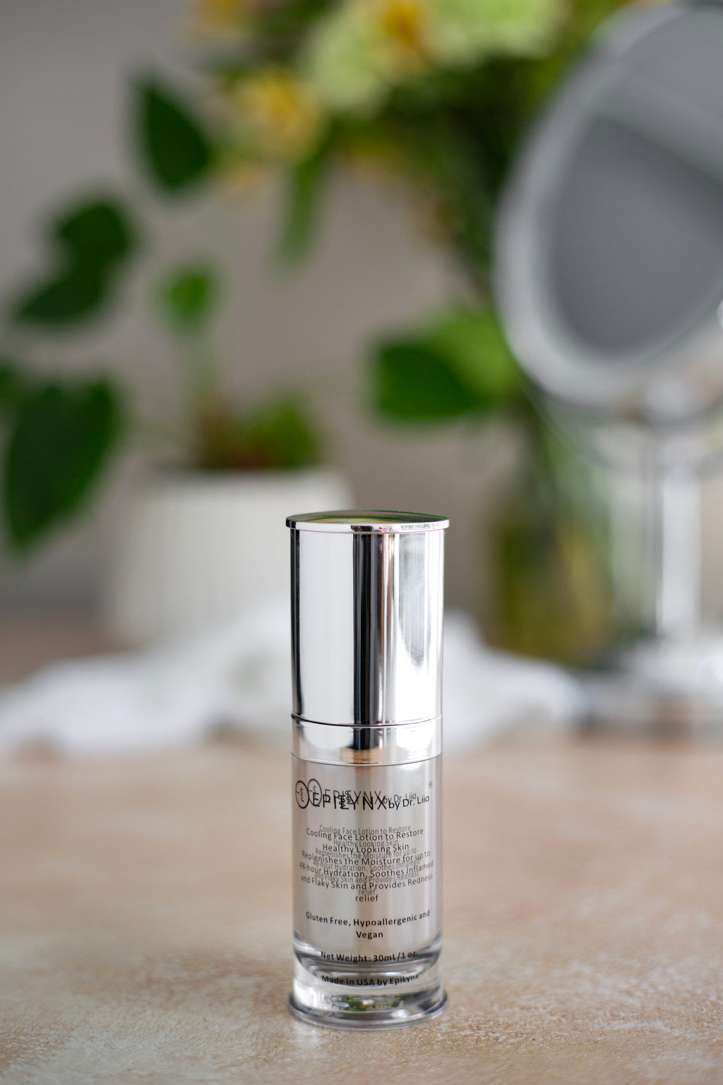 Gluten-Free Face Moisturizer for Sensitive & Dry Skin – Nut-Free, Vegan & Calming