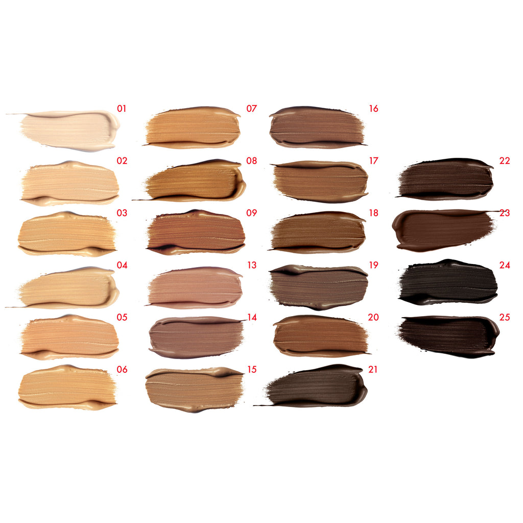 Gluten-Free Full-Coverage Foundation SPF 15 – Nut-Free, Vegan & Hydrating Dewy Finish