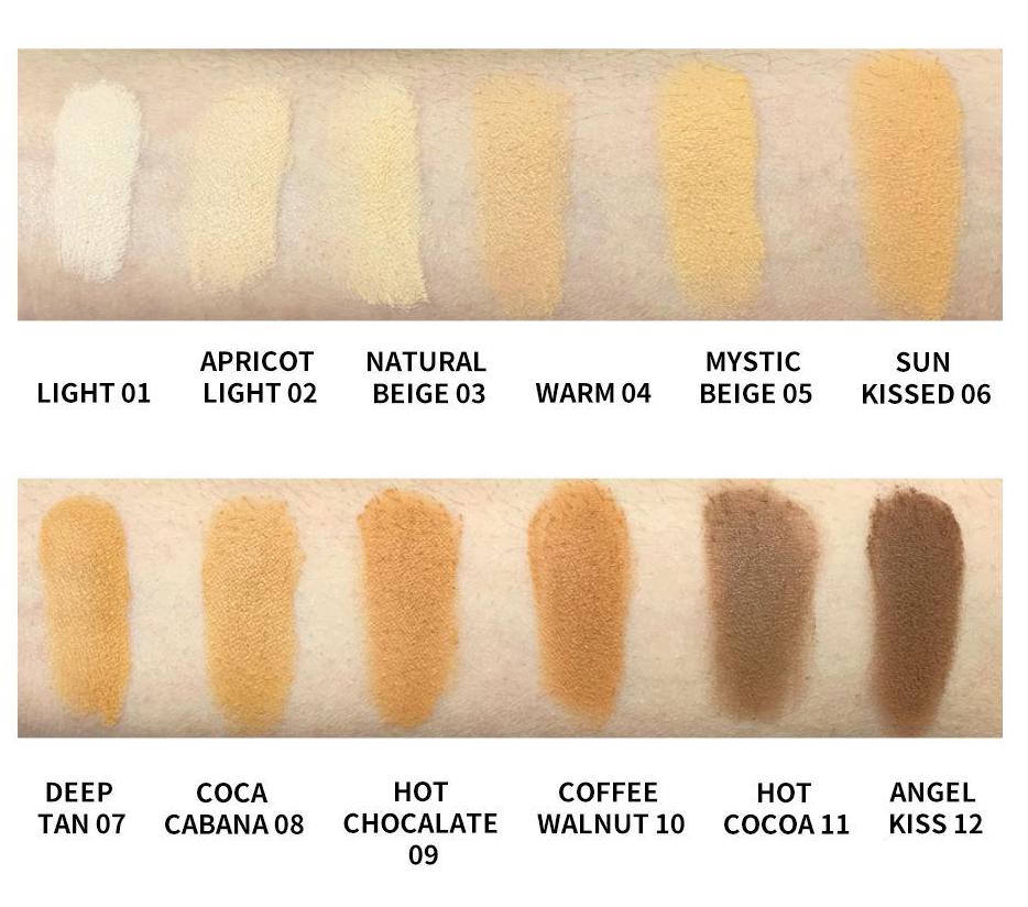 Gluten-Free Powder Foundation – Nut-Free, Vegan Luminous Matte Finish