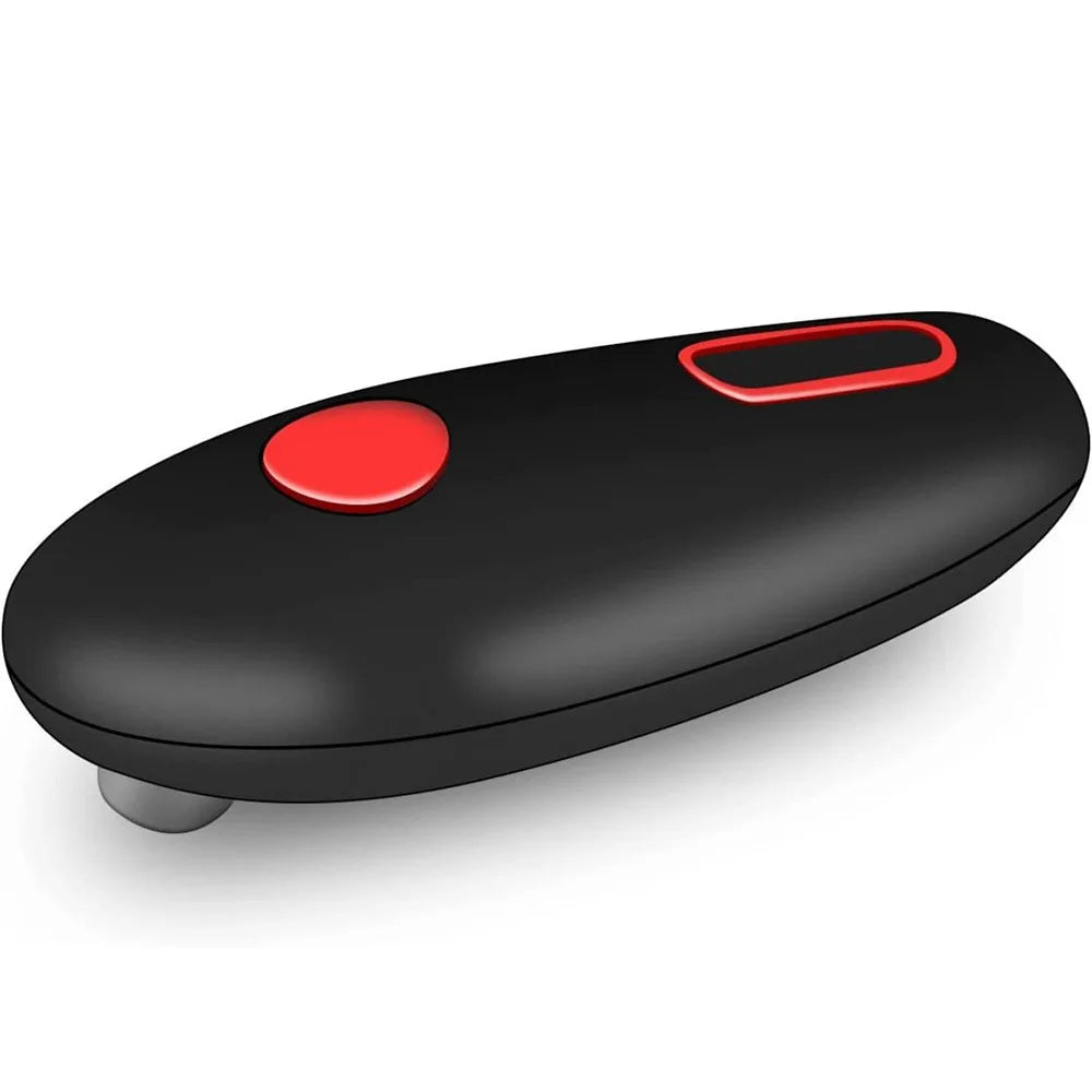 Electric Bottle Opener One Touch Hand Held Can Opener with Smooth Edge Auto Electric Can Opener for Kitchen Gadgets
