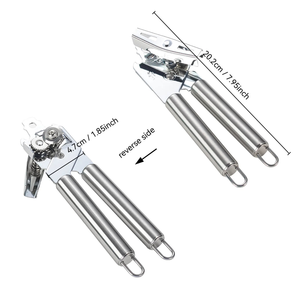 Classic multi-purpose can opener and bottle opener Beer Bottle Box sharp stainless steel cutting wheel kitchen gadgets