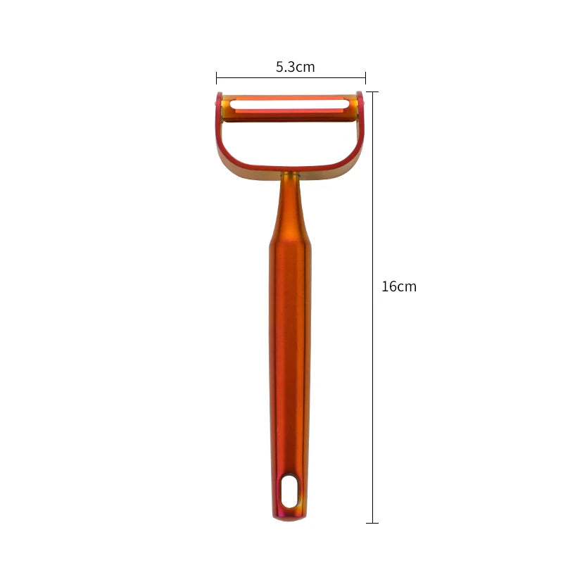 New Gold Fruit Peeler Stainless steel Potato Peeler Vegetables Grater Cutter Julienne Metal Fruit serving tools Kitchen Gadgets