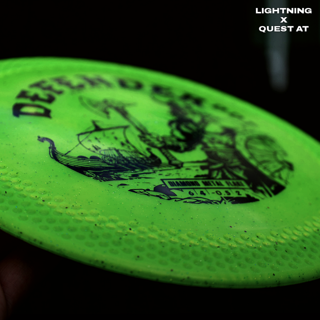 Quest AT Metal Flake Diamond Defender DDT Fairway Driver Golf Disc