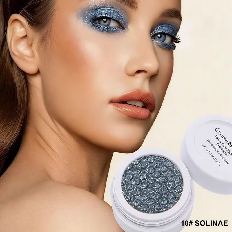 Gluten-Free Eyeshadow – Nut-Free, Vegan & Egg-Free Creamy Radiance in 20 Shades