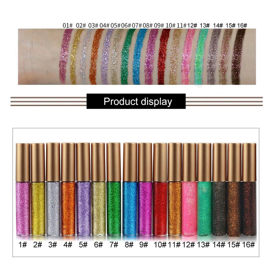 Gluten-Free Glitter Eyeliner – Nut-Free, Vegan & Long-Wearing Shimmer