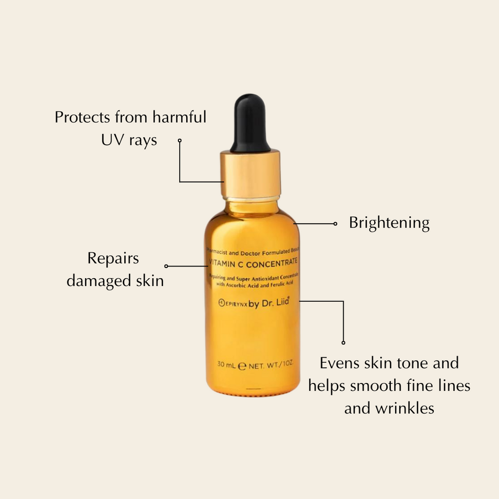 Gluten-Free Vitamin C Serum for Sensitive & Dry Skin – Nut-Free, Vegan & Brightening