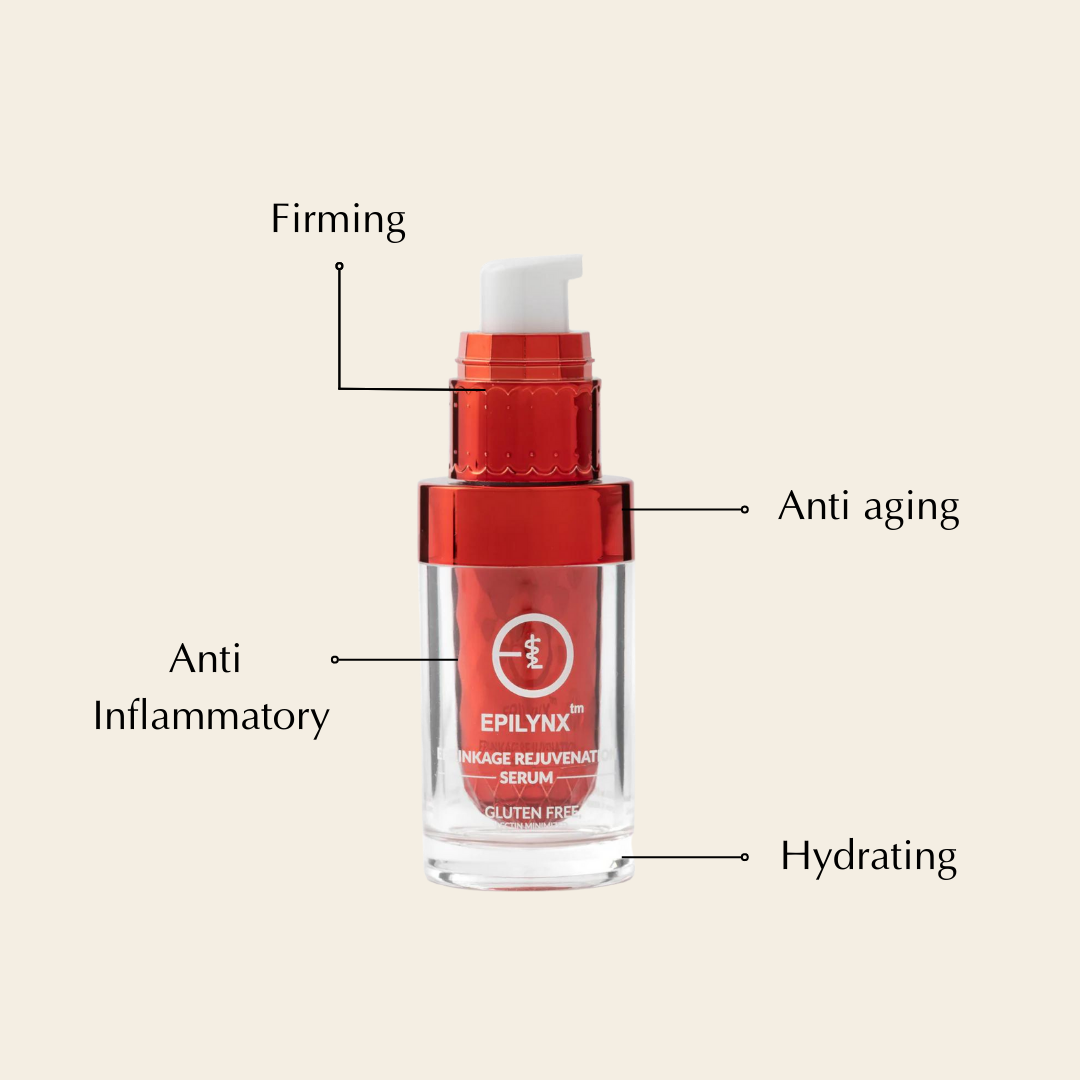 Gluten-Free Face Serum for Mature Skin – Nut-Free, Vegan Hydrating & Firming