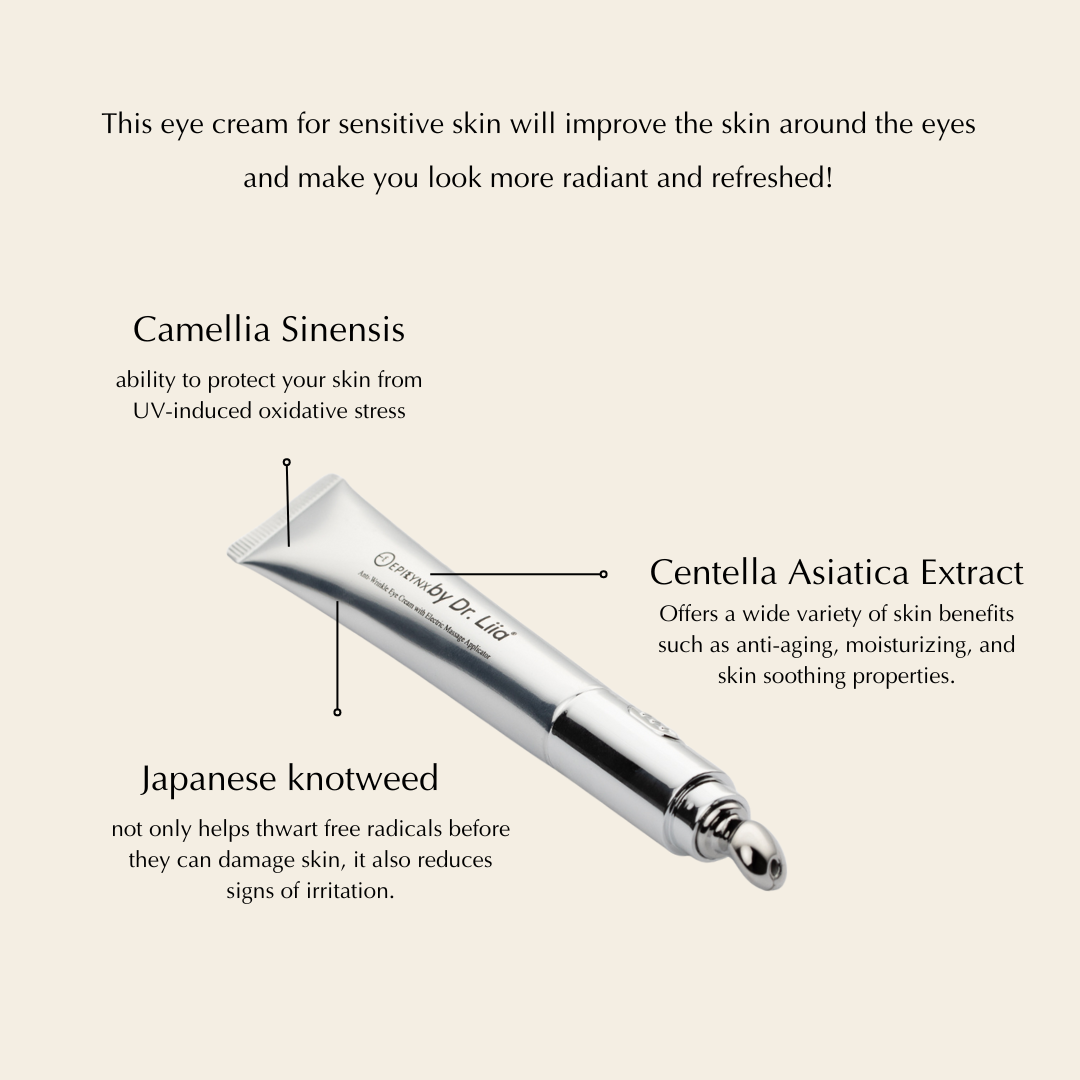 Gluten-Free Depuffing Eye Cream for Sensitive Skin – Nut-Free, Vegan & Brightening