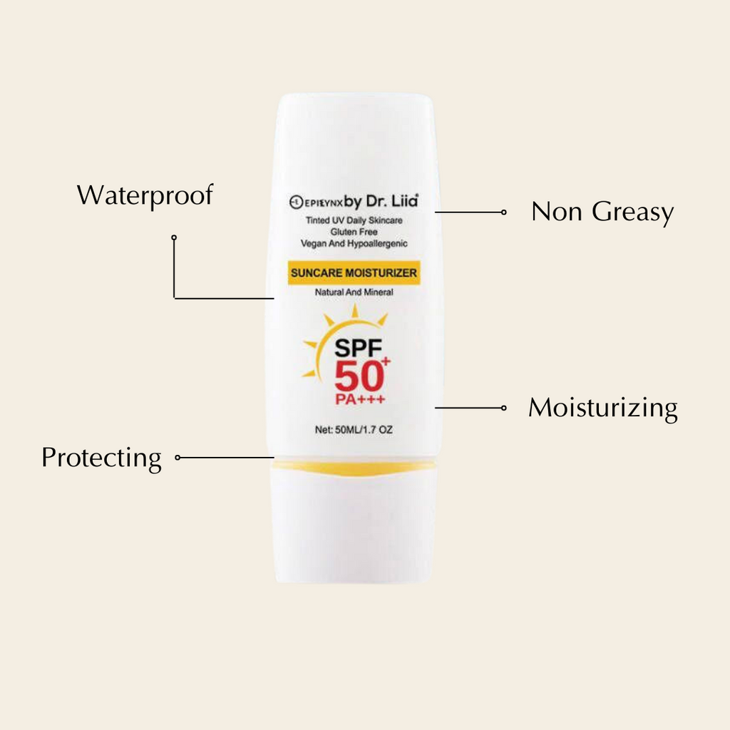 Gluten-Free Mineral SPF 50 Moisturizer – Nut-Free, Vegan & Hydrating for Sensitive Skin