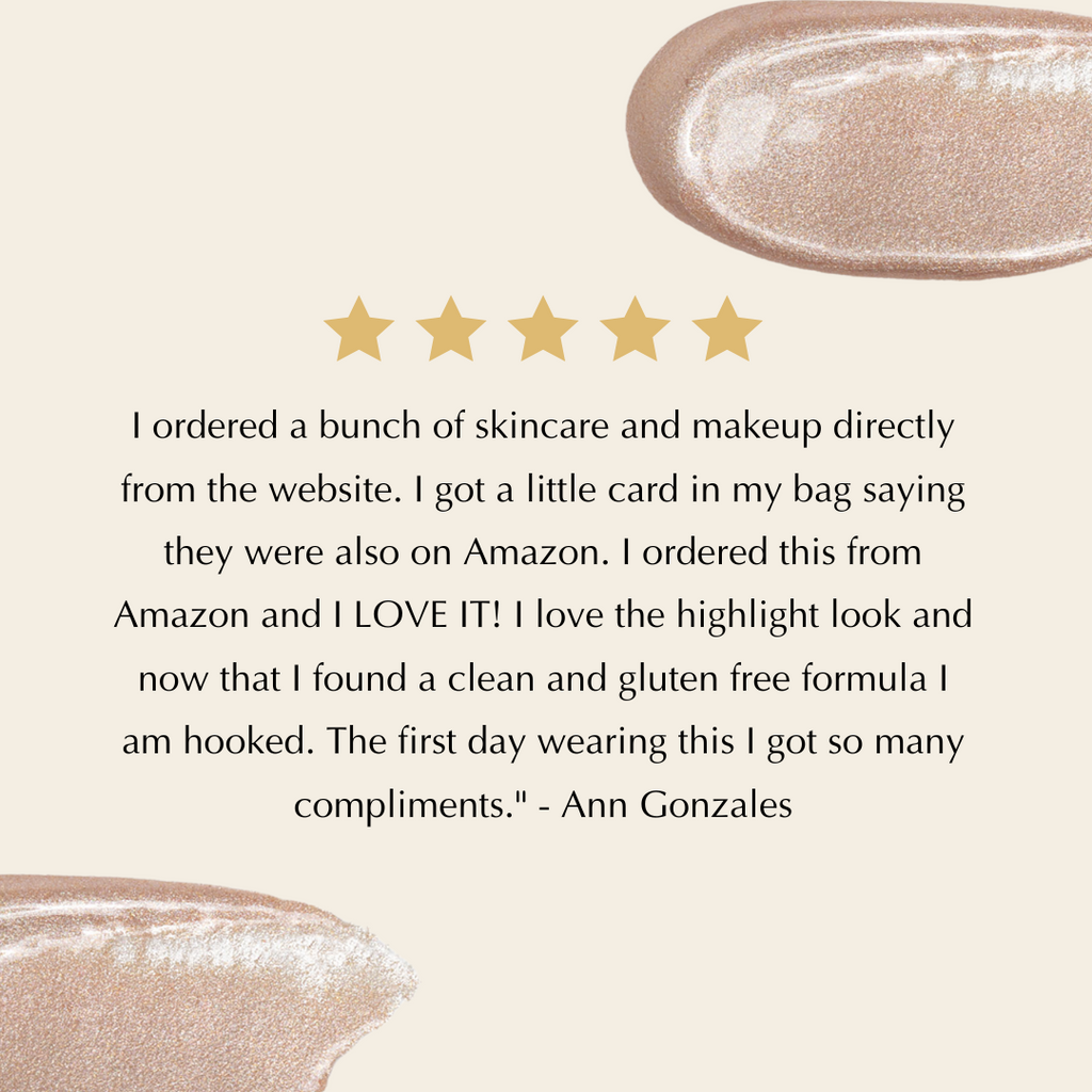 Gluten-Free Liquid Bronzer Drops – Nut-Free, Vegan Dewy Glow Skin Filter
