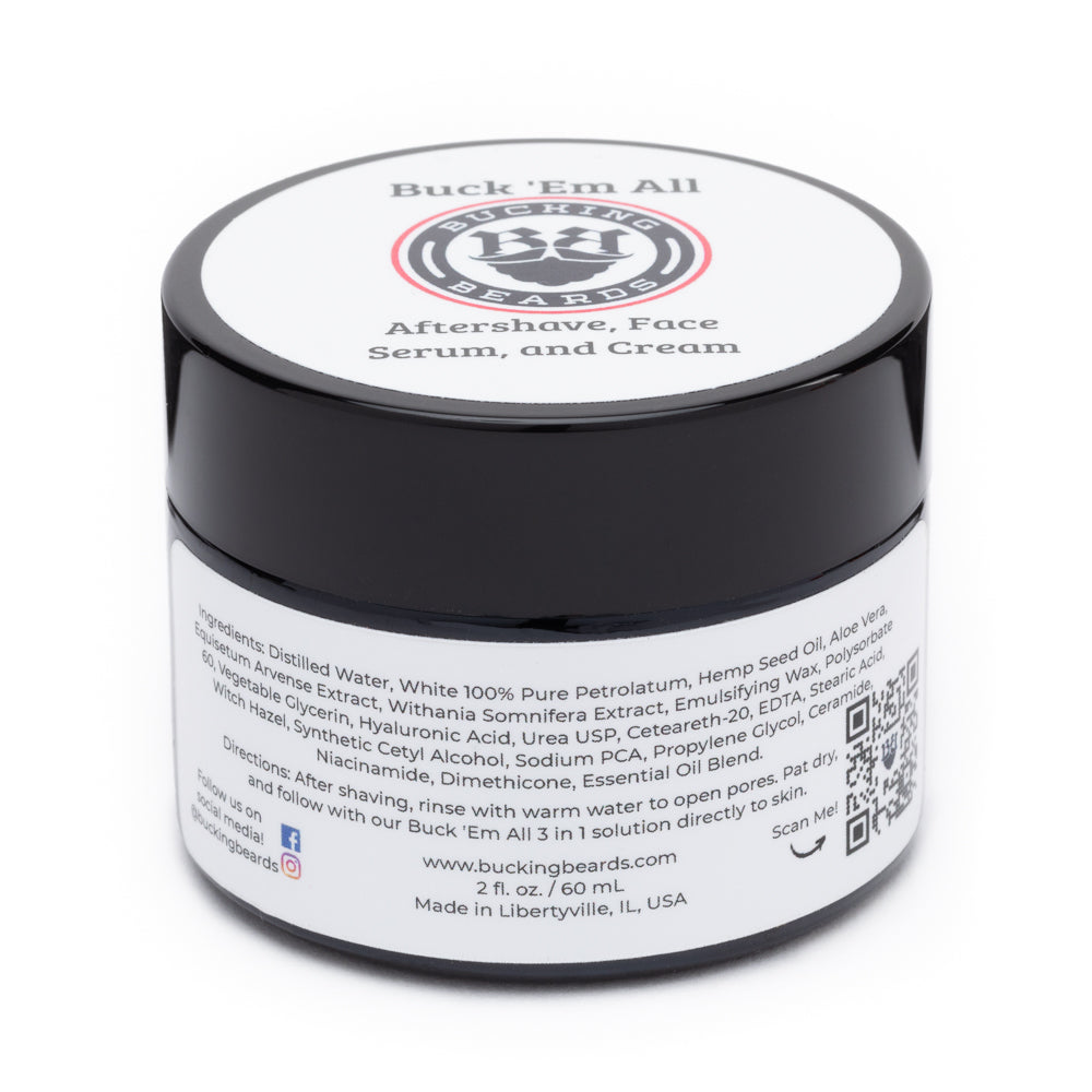 Gluten-Free Post-Shave Moisturizer – Nut-Free, Vegan, Calming & Hydrating for Sensitive Skin