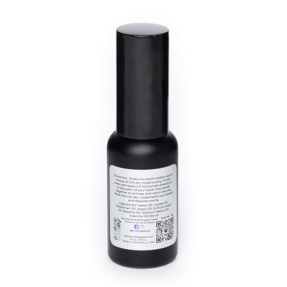 Gluten-Free Beard Oil for Sensitive Skin – Nut-Free, Vegan, Hydrating & Softening