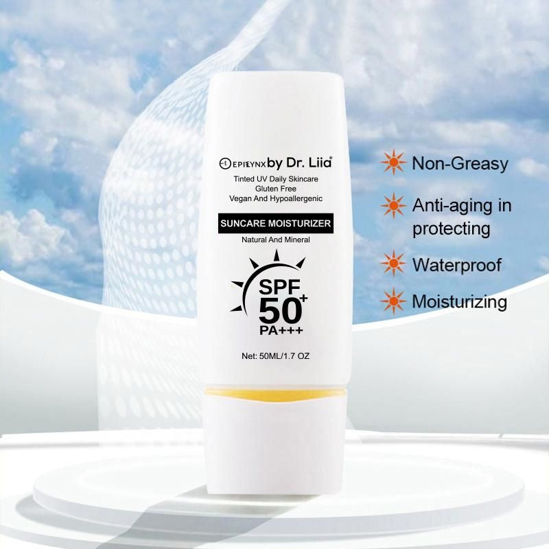 Gluten-Free Mineral SPF 50 Moisturizer – Nut-Free, Vegan & Hydrating for Sensitive Skin